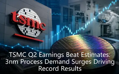 TSMC Q2 Earnings Beat Estimates: 3nm Process Demand Surges Driving Record Results