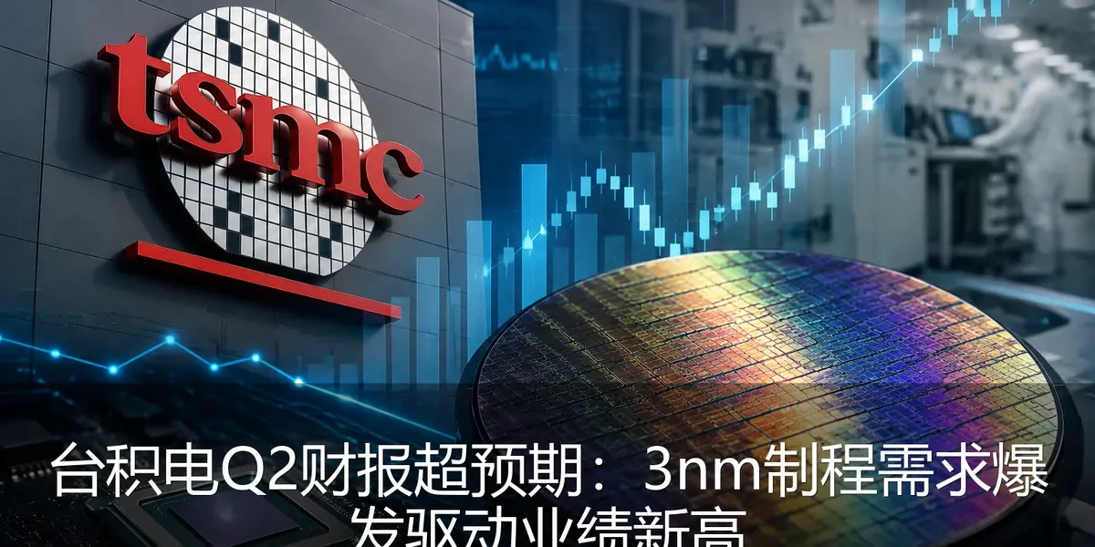 TSMC Q2 Earnings Beat Estimates: 3nm Process Demand Surges Driving Record Results