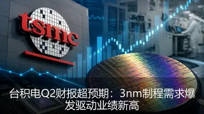 台积电Q2财报超预期：3nm制程需求爆发驱动业绩新高