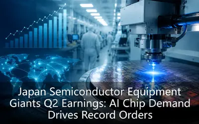Japan Semiconductor Equipment Giants Q2 Earnings: AI Chip Demand Drives Record Orders