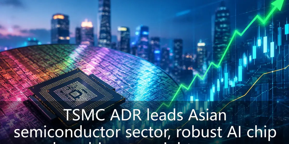 TSMC ADR leads Asian semiconductor sector, robust AI chip orders drive overnight recovery