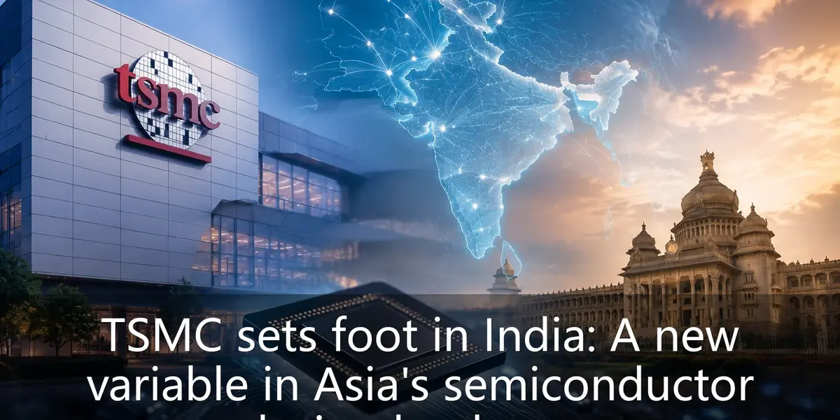 TSMC sets foot in India: A new variable in Asia's semiconductor design landscape