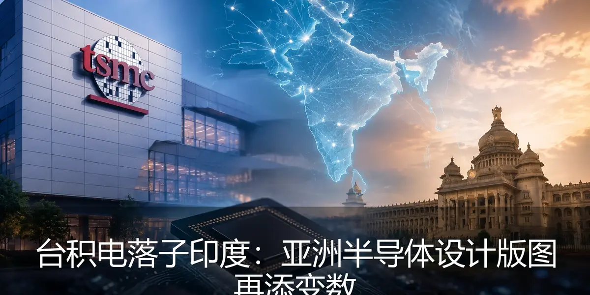 台积电落子印度：亚洲半导体设计版图再添变数