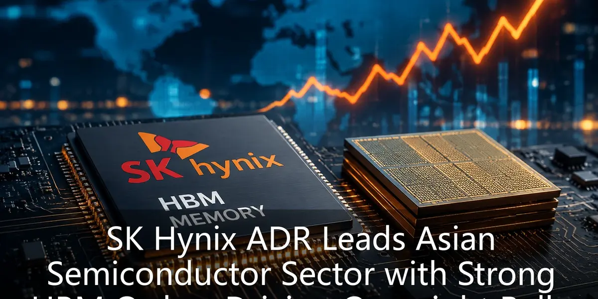 SK Hynix ADR Leads Asian Semiconductor Sector with Strong HBM Orders Driving Overnight Rally