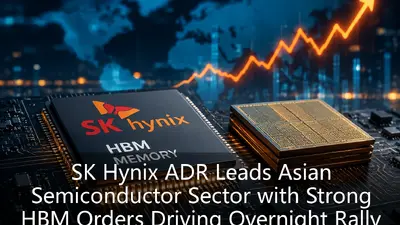 SK Hynix ADR Leads Asian Semiconductor Sector with Strong HBM Orders Driving Overnight Rally