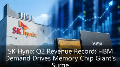 SK Hynix Q2 Revenue Record: HBM Demand Drives Memory Chip Giant's Surge