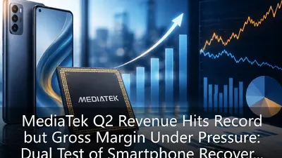 MediaTek Q2 Revenue Hits Record but Gross Margin Under Pressure: Dual Test of Smartphone Recovery and Intensified Competition