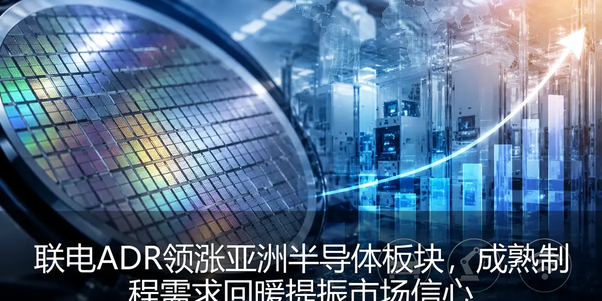 联电ADR领涨亚洲半导体板块，成熟制程需求回暖提振市场信心