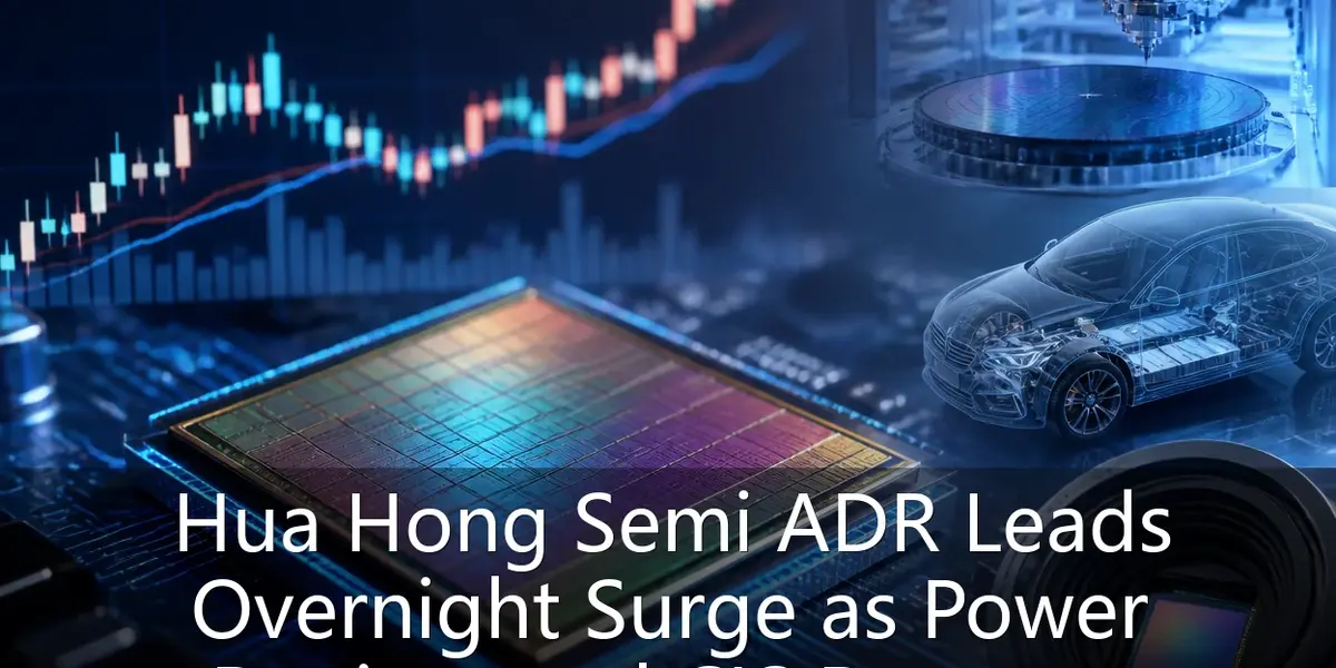 Hua Hong Semi ADR Leads Overnight Surge as Power Devices and CIS Demand Recovery Become New Market Theme