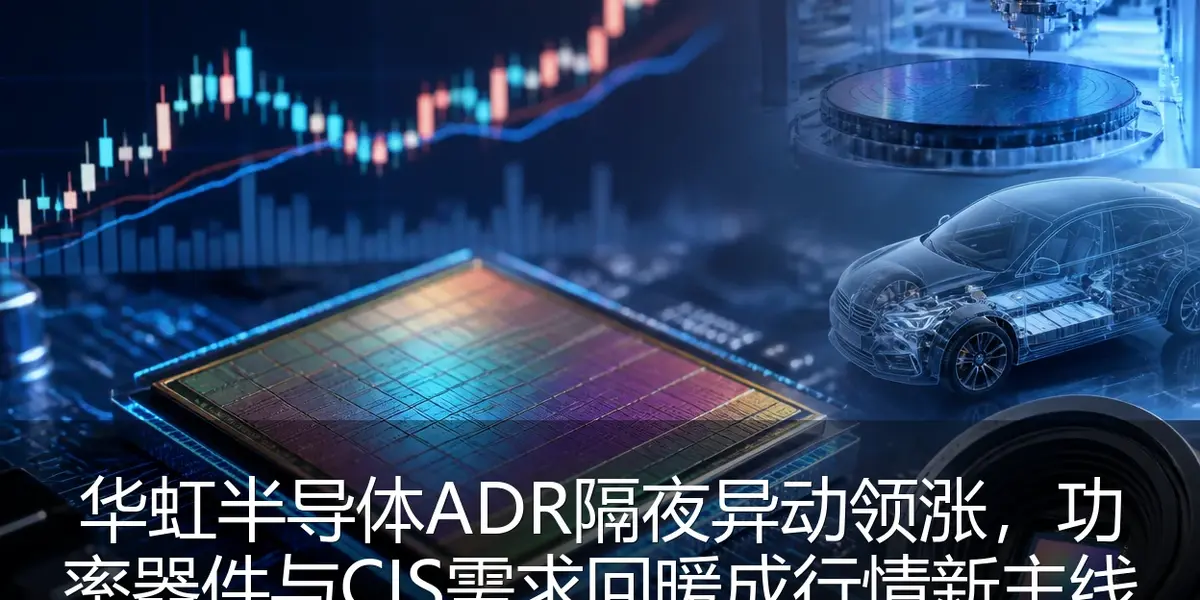 华虹半导体ADR隔夜异动领涨，功率器件与CIS需求回暖成行情新主线