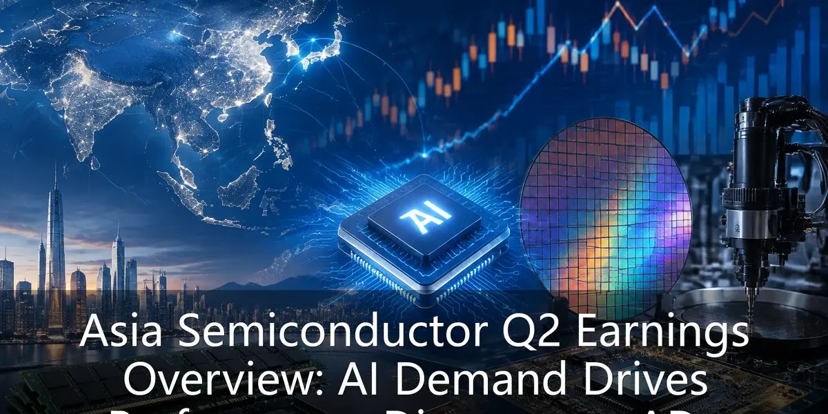 Asia Semiconductor Q2 Earnings Overview: AI Demand Drives Performance Divergence, ADR Reflects Industry Restructuring