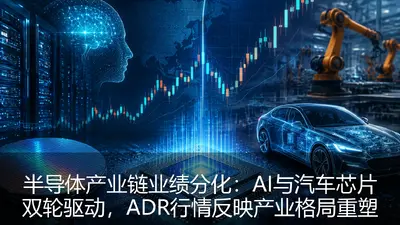 半导体产业链业绩分化：AI与汽车芯片双轮驱动，ADR行情反映产业格局重塑