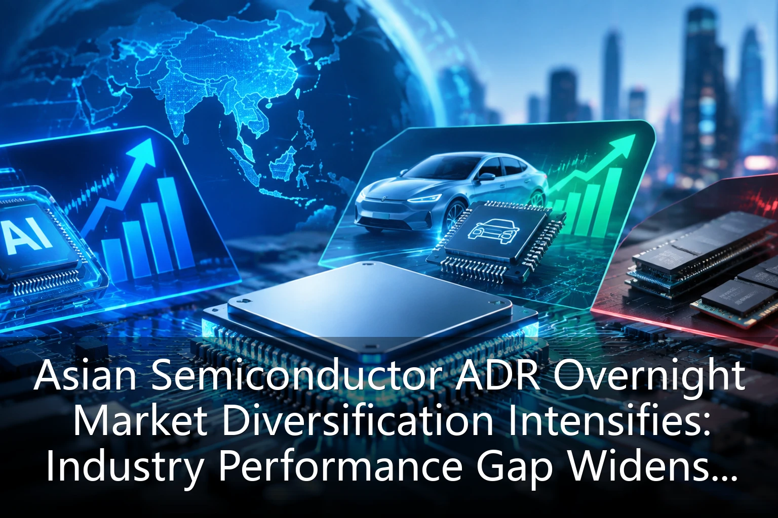 Asian Semiconductor ADR Overnight Market Diversification Intensifies: Industry Performance Gap Widens, AI and Automotive Chips Lead New Market Landscape