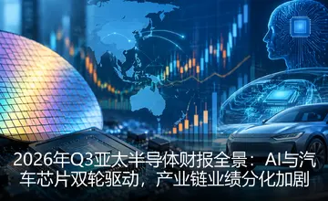 2026年Q3亚太半导体财报全景：AI与汽车芯片双轮驱动，产业链业绩分化加剧