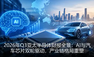 2026年Q3亚太半导体财报全景：AI与汽车芯片双轮驱动，产业链格局重塑