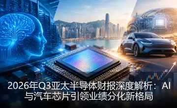 2026年Q3亚太半导体财报深度解析：AI与汽车芯片引领业绩分化新格局