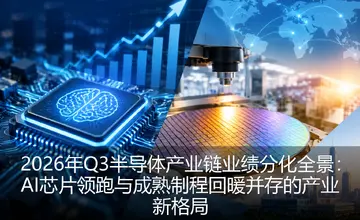 2026年Q3半导体产业链业绩分化全景：AI芯片领跑与成熟制程回暖并存的产业新格局