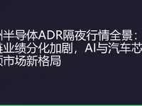 亚洲半导体ADR隔夜行情全景：产业链业绩分化加剧，AI与汽车芯片引领市场新格局