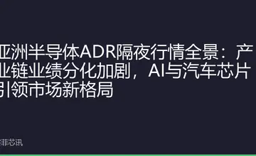 亚洲半导体ADR隔夜行情全景：产业链业绩分化加剧，AI与汽车芯片引领市场新格局